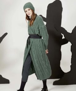 Strickset Mantel aus Malou Light von Lang Yarns