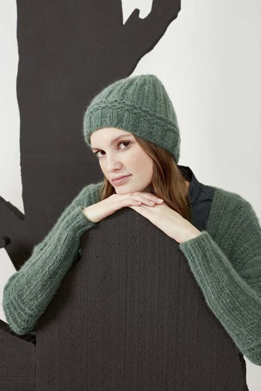 Strickset Mütze Aus Malou Light Von Lang Yarns
