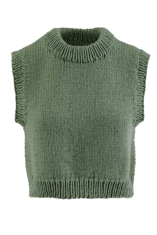Strickset Slipover Aus Glory Von Lang Yarns