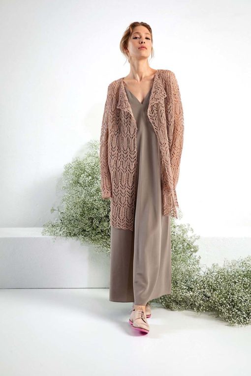 Strickset Jacke Aus Crealino Von Lang Yarns