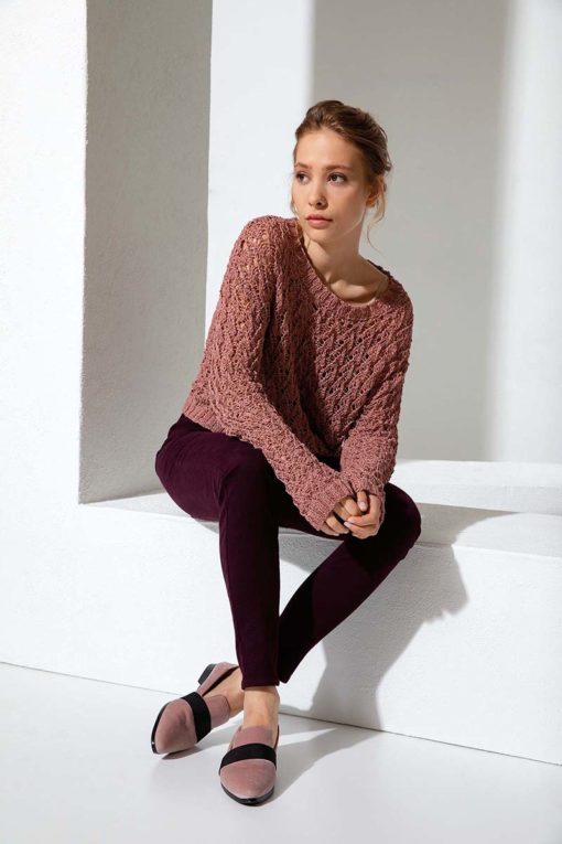 Strickset Pullover Aus Lino Von Lang Yarns