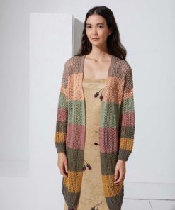 Strickset Lange Jacke Aus Lino Von Lang Yarns 7 272 050 001 D3