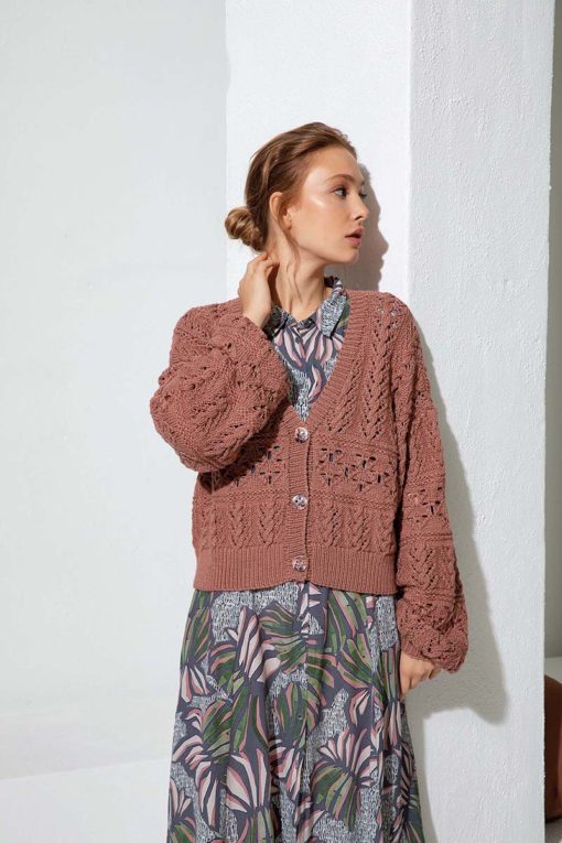 Strickset Kurze Jacke Aus Norma Von Lang Yarns