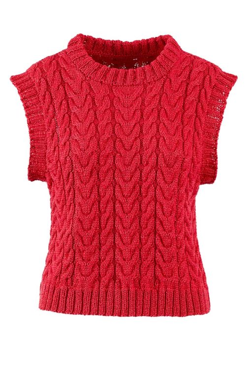 Strickset Slipover Aus Sunshine Von Lang Yarns