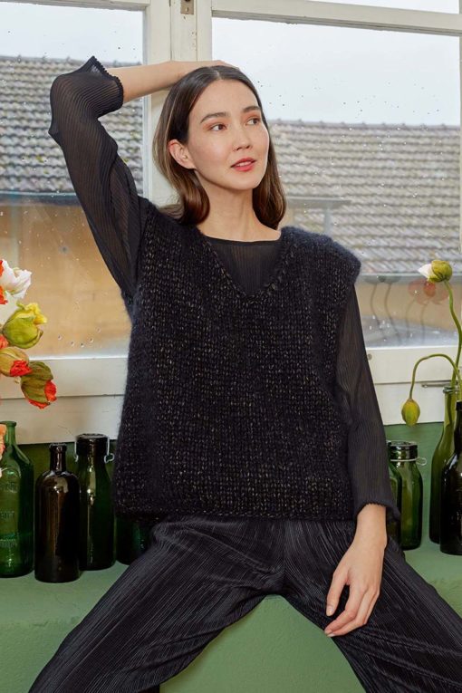 Strickset Pullunder Aus Delizia Von Lang Yarns