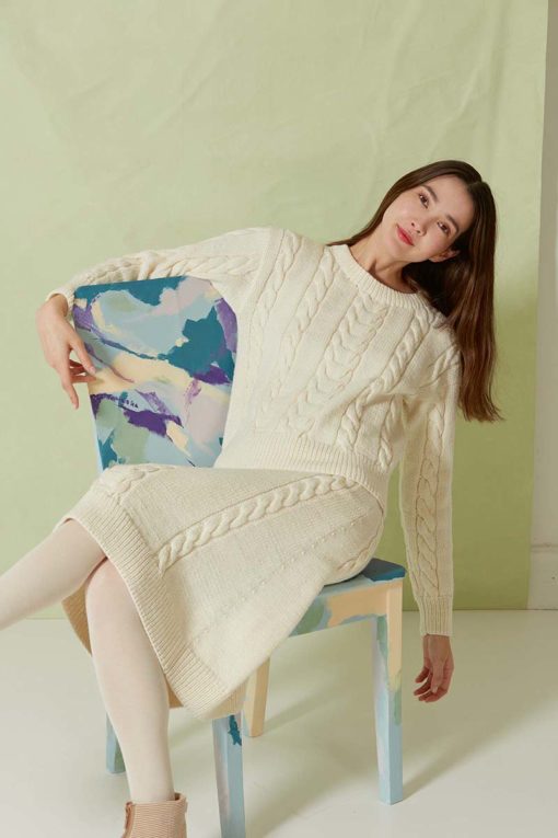 Strickset Pullover Aus Merino+ Von Lang Yarns