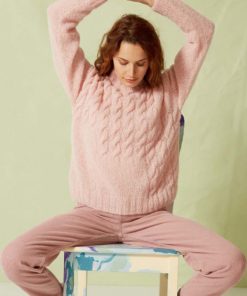 Strickset Pullover aus Suri Alpaca von Lang Yarns