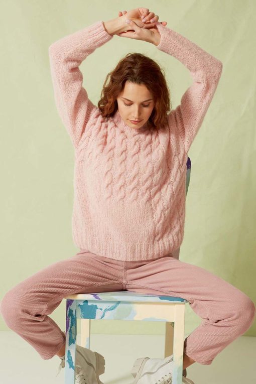 Strickset Pullover Aus Suri Alpaca Von Lang Yarns