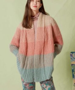 Strickset Jacke aus Mohair Luxe von Lang Yarns