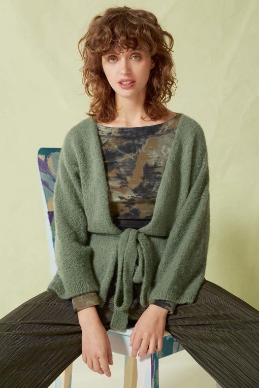 Strickset Jacke Aus Suri Alpaca Von Lang Yarns