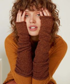 Strickset Lange Stulpen aus Lamé von Lang Yarns