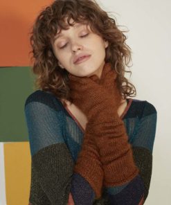 Strickset Lange Fingerhandschuhe Aus Lace Lamé Und Lamé Von Lang Yarns 3 274 056 001 D1