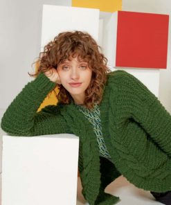 Strickset Kurze Jacke Aus Malou Light Von Lang Yarns 7 274 061 001 D1