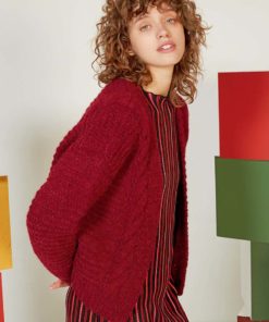 Strickset Kurze Jacke Aus Malou Light Von Lang Yarns 10 274 061 001 D4