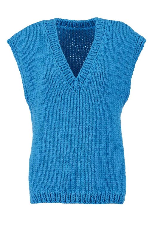 Strickset Vest Aus Fire Von Lang Yarns