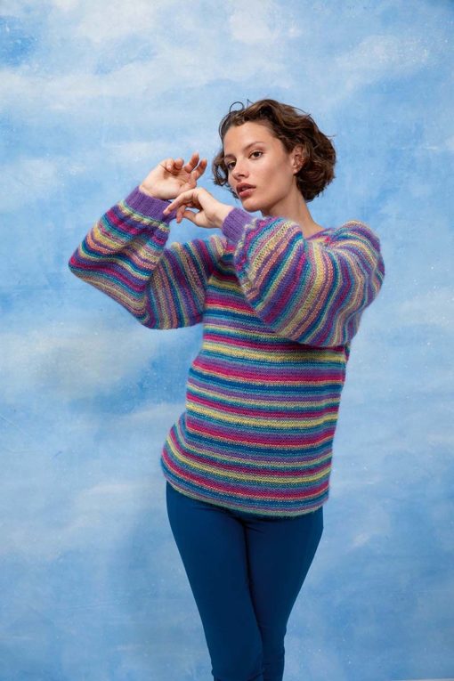 Strickset Pullover Aus Lace Von Lang Yarns