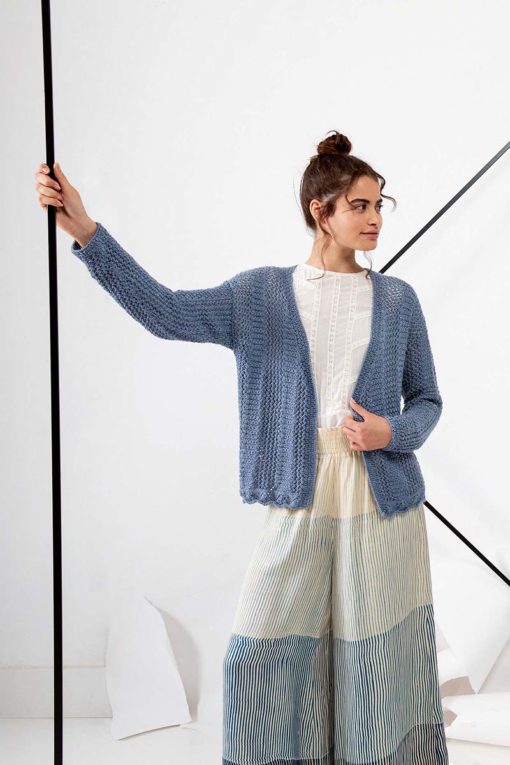Strickset Jacke Aus Liza Von Lang Yarns