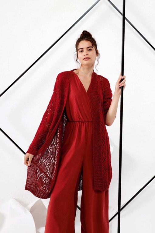 Strickset Jacke Aus Lino Von Lang Yarns