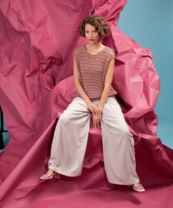 Strickset Pullunder aus Lino von Lang Yarns