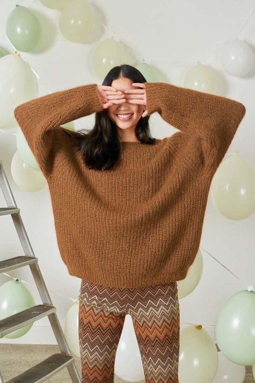 Strickset Pullover Top Down Aus Lace Von Lang Yarns