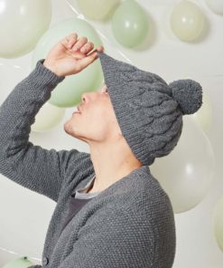 Strickset Mütze aus Lambswool von Lang Yarns