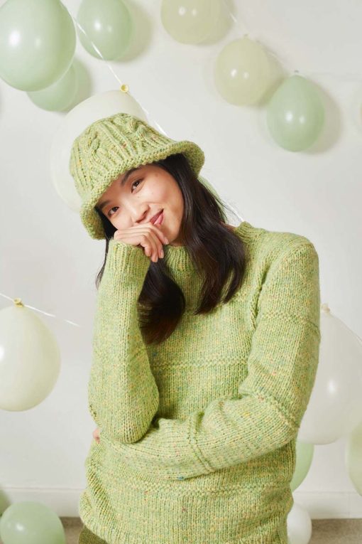 Strickset Hut Aus Yoko Von Lang Yarns