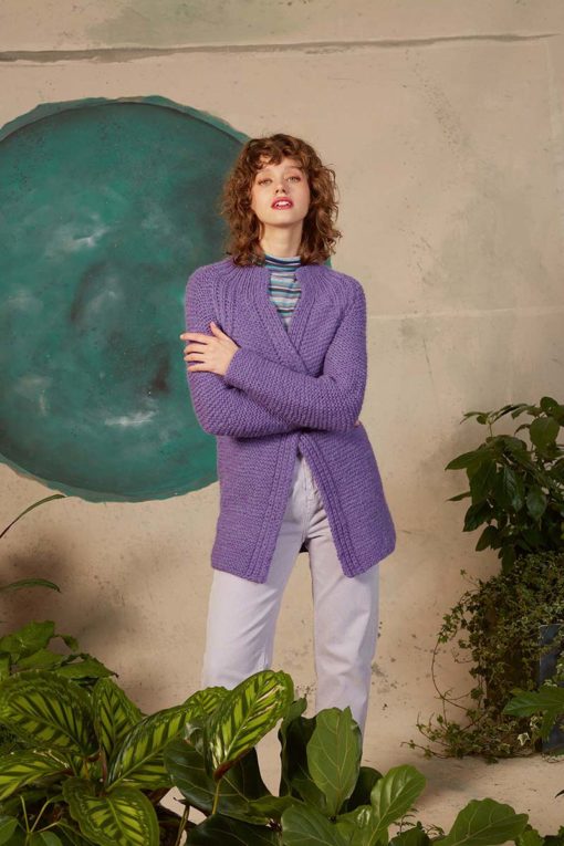 Strickset Jacke Top Down Aus Carpe Diem Und Suri Alpaca Von Lang Yarns