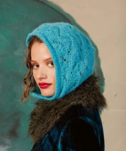 Strickset Schalmütze aus Suri Alpaca von Lang Yarns