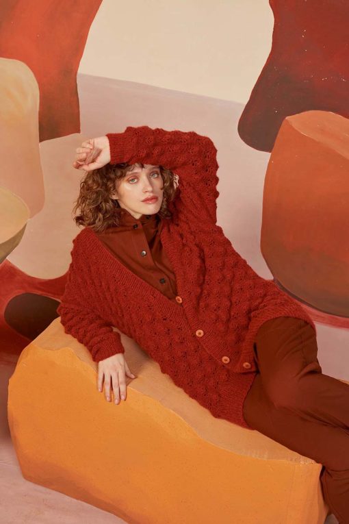 Strickset Jacke Aus Suri Alpaca Von Lang Yarns