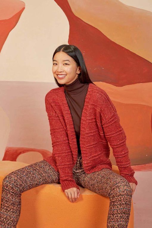 Strickset Jacke Aus Yoko Von Lang Yarns