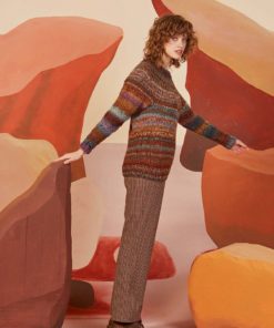 Strickset Pullover Top Down aus Cloud von Lang Yarns