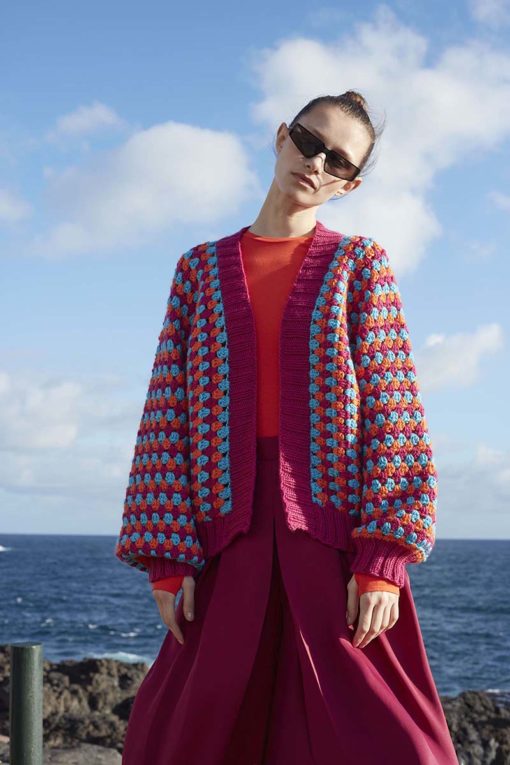Strickset Cardigan Aus Glory Von Lang Yarns