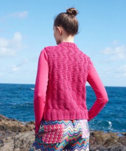 Strickset Slipover Aus Glory Von Lang Yarns 6 279 011 001 D2