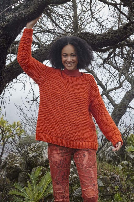 Strickset Sweater Aus Memory Von Lang Yarns