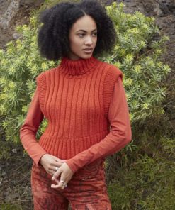 Strickset Slipover aus Memory von Lang Yarns