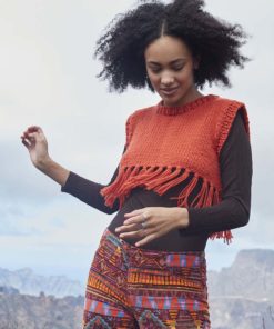 Strickset Slipover aus Memory von Lang Yarns