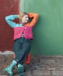 Strickset Cardigan aus Fire von Lang Yarns