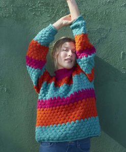 Strickset Sweater aus Memory von Lang Yarns