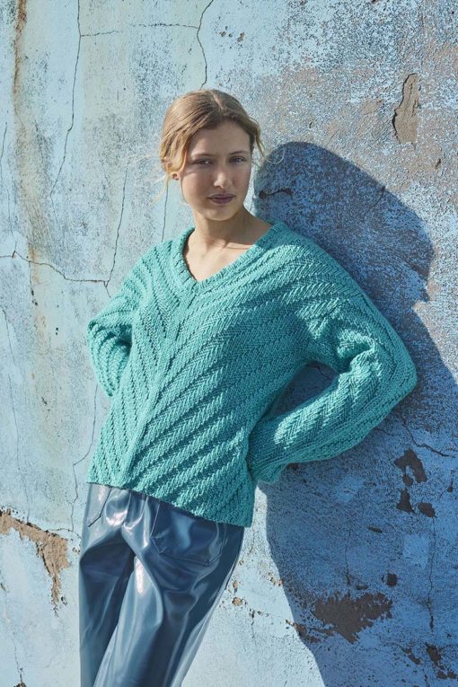 Strickset Sweater Aus Glory Von Lang Yarns