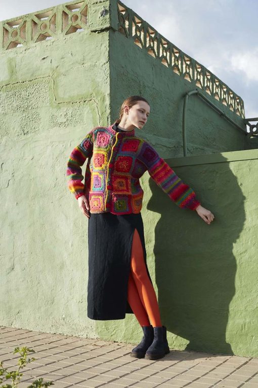 Strickset Cardigan Aus Mystery Von Lang Yarns