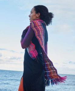 Strickset Scarf Crocheted Lenght-Wise Aus Mystery Von Lang Yarns 6 279 037 001 D2