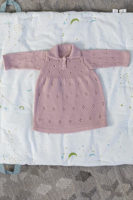 Strickset Kleid Aus Merino 200 Bebe Von Lang Yarns