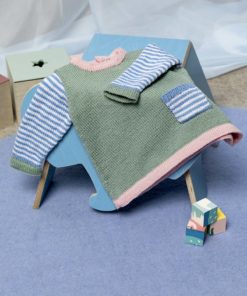 Strickset Kleid aus Merino 200 Bebe von Lang Yarns