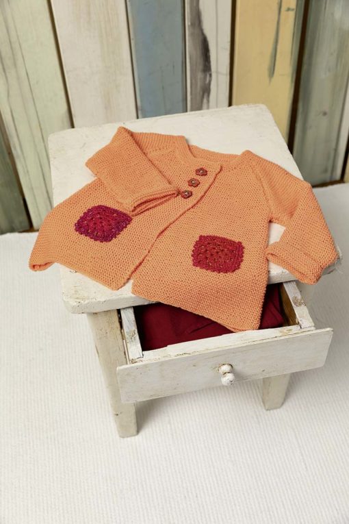 Strickset Jacke Aus Baby Cotton Von Lang Yarns