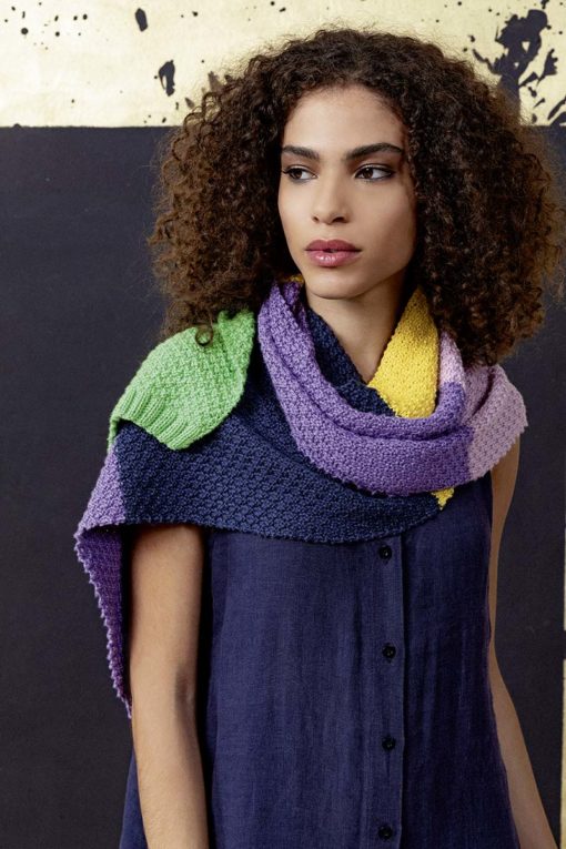 Strickset Schal Aus Norma Von Lang Yarns