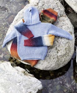 Strickset Kapuzenpullover aus Merino 150 von Lang Yarns