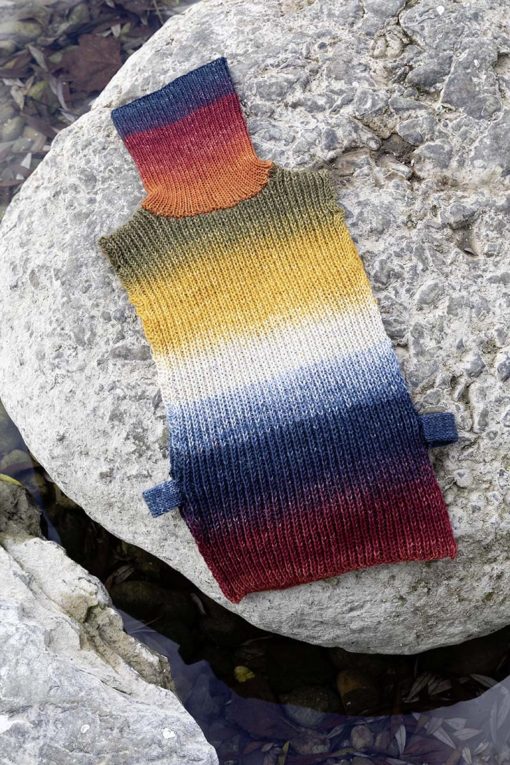 Strickset Pullunder Aus Merino 150 Dégradé Von Lang Yarns