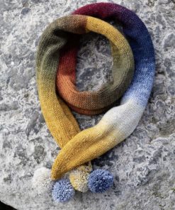 Strickset Schal und Schlange aus Merino 150 Dégradé von Lang Yarns