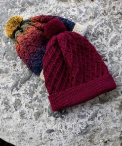 Strickset Mütze aus Merino 150 Dégradé von Lang Yarns