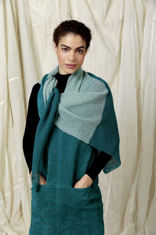 Strickset Dreiecktuch Aus Cashmere Dreams Von Lang Yarns